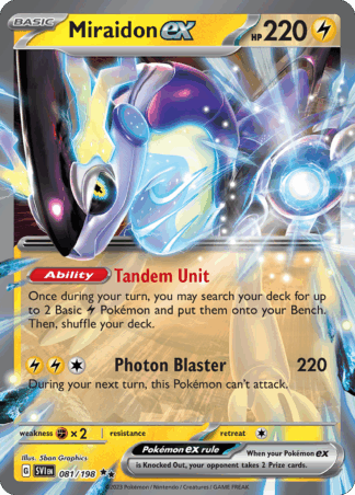 Miraidon ex - Scarlet & Violet
