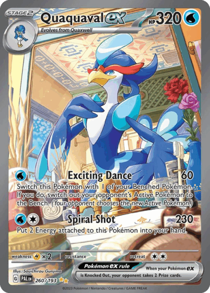 Quaquaval ex - Paldea Evolved