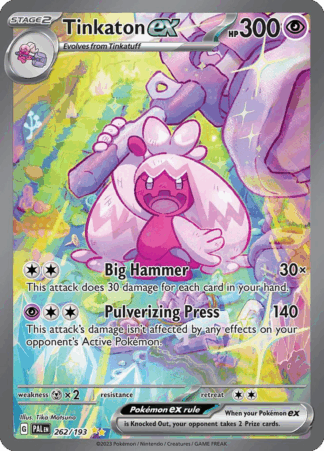 Tinkaton ex - Paldea Evolved