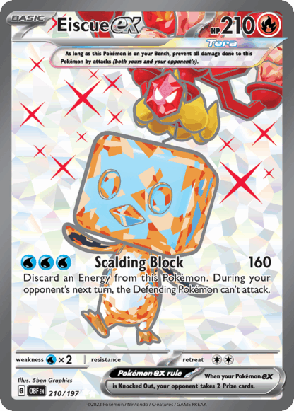 Eiscue ex - Obsidian Flames