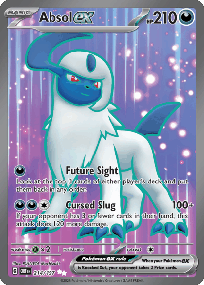 Absol ex - Obsidian Flames