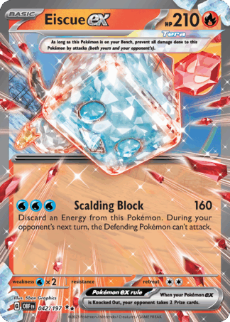 Eiscue ex - Obsidian Flames