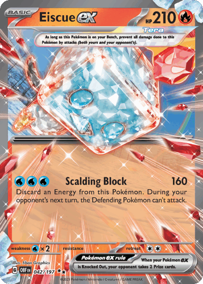 Eiscue ex - Obsidian Flames