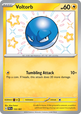 Voltorb - Paldean Fates