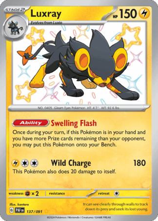 Luxray - Paldean Fates
