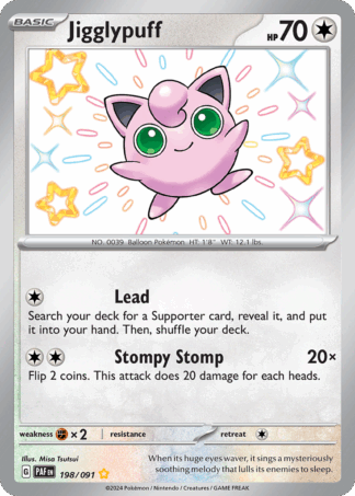 Jigglypuff - Paldean Fates