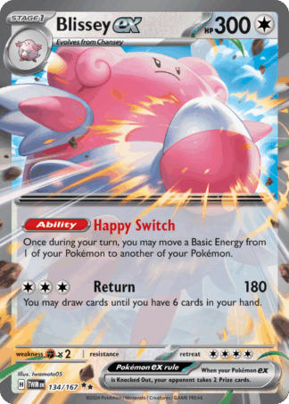 Blissey ex - Twilight Masquerade
