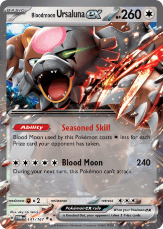 Bloodmoon Ursaluna ex - Twilight Masquerade