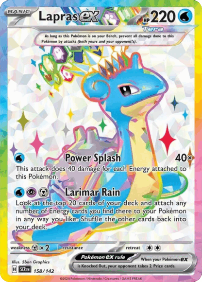 Lapras ex - Stellar Crown
