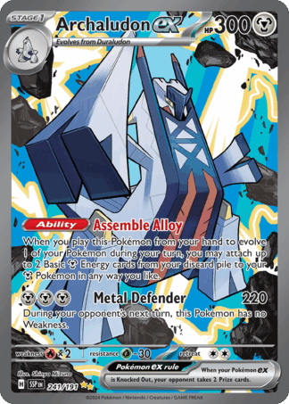 Archaludon ex - Surging Sparks