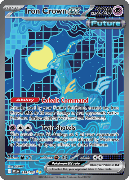 Iron Crown ex - Prismatic Evolutions