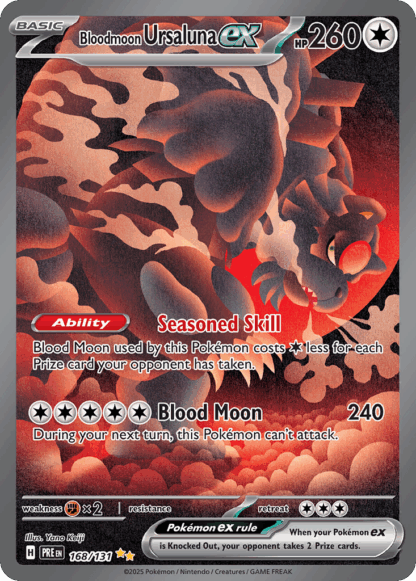 Bloodmoon Ursaluna ex - Prismatic Evolutions