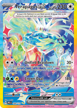 Terapagos ex - Prismatic Evolutions