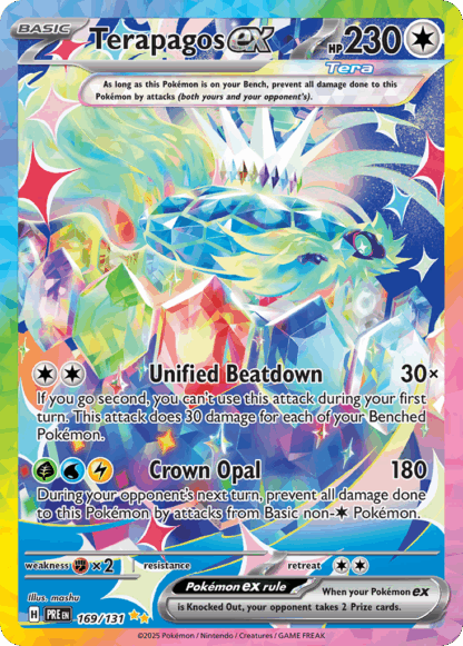 Terapagos ex - Prismatic Evolutions