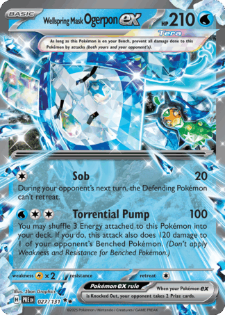 Wellspring Mask Ogerpon ex - Prismatic Evolutions