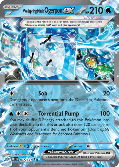 Wellspring Mask Ogerpon ex - Prismatic Evolutions