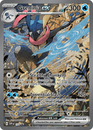 Greninja ex - Scarlet & Violet Black Star Promos