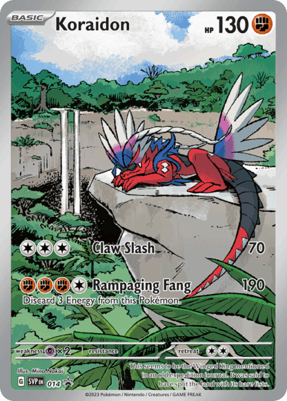 Koraidon - Scarlet & Violet Black Star Promos