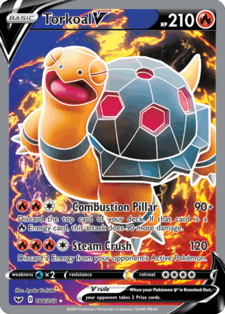 Torkoal V - Sword & Shield