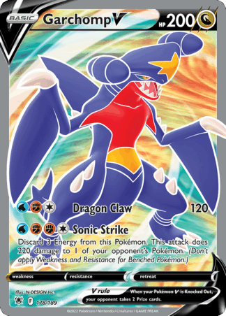 Garchomp V - Astral Radiance