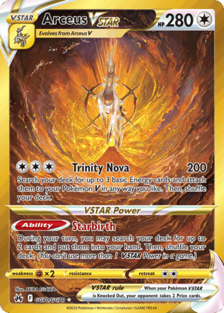 Arceus VSTAR - Crown Zenith Galarian Gallery
