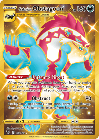 Galarian Obstagoon - Vivid Voltage