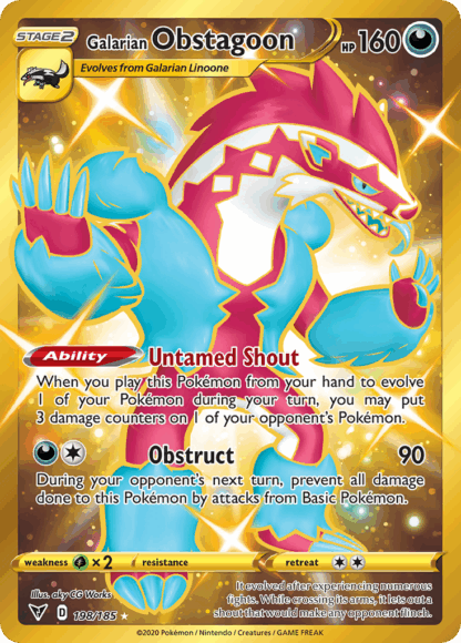 Galarian Obstagoon - Vivid Voltage