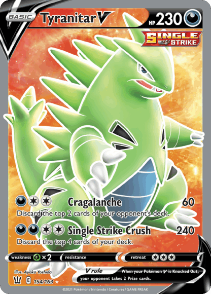 Tyranitar V - Battle Styles