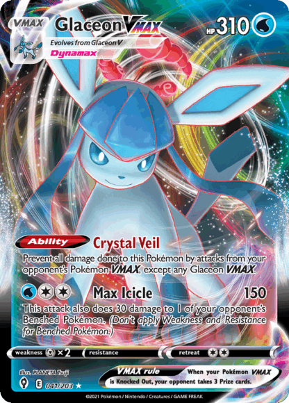 Glaceon VMAX - Evolving Skies