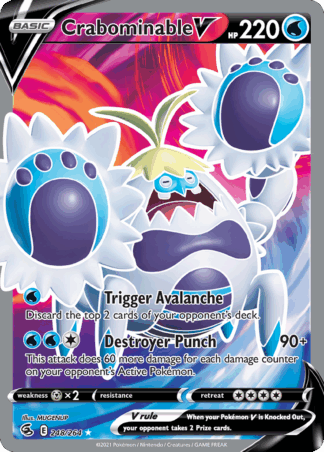 Crabominable V - Fusion Strike