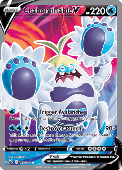 Crabominable V - Fusion Strike