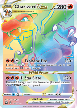 Charizard VSTAR - Brilliant Stars