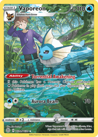 Vaporeon - Brilliant Stars Trainer Gallery