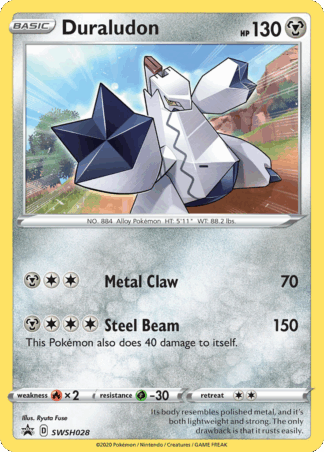 Duraludon - SWSH Black Star Promos