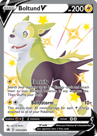 Boltund V - SWSH Black Star Promos