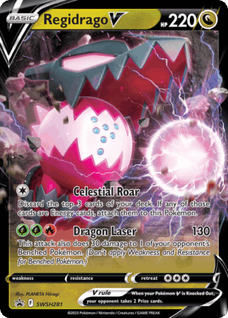 Regidrago V - SWSH Black Star Promos