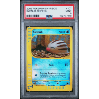 Swinub Reverse - Skyridge - PSA 9
