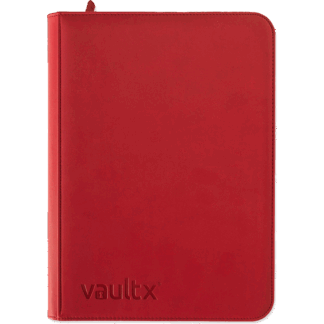 Vault X 9 - Pocket Binder Red