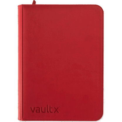 Vault X 9 - Pocket Binder Red