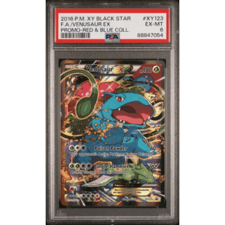 Venusaur EX - Red & Blue Promo - PSA 6