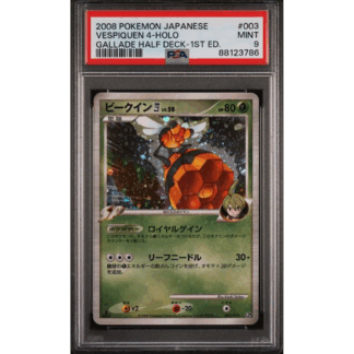 Vespiquen 1st Edition - Gallade Half Deck - PSA 9