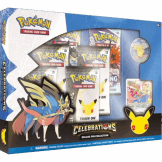 Zacian Celebrations Deluxe Pin Collection