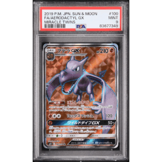 Aerodactyl GX - Miracle Twins JP - PSA 9