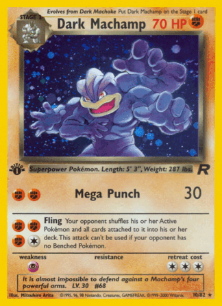 Dark Machamp - Team Rocket