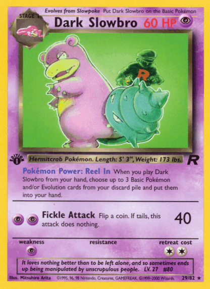 Dark Slowbro - Team Rocket
