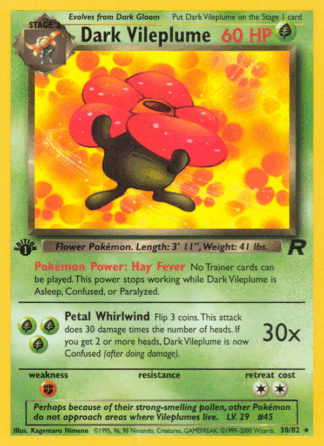 Dark Vileplume - Team Rocket