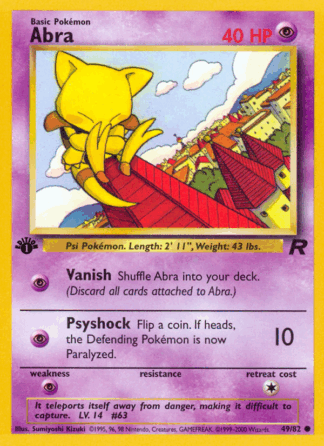 Abra - Team Rocket