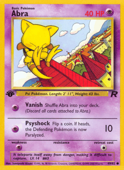 Abra - Team Rocket
