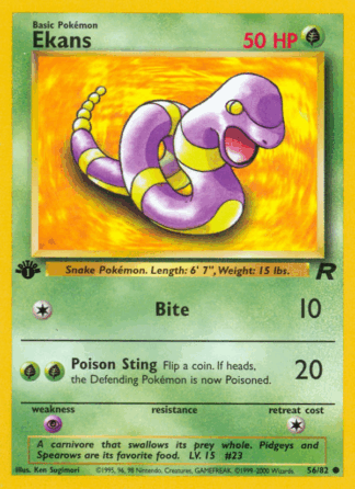 Ekans - Team Rocket