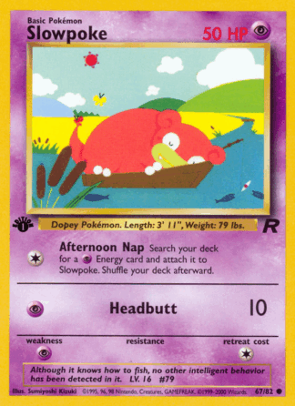 Slowpoke - Team Rocket